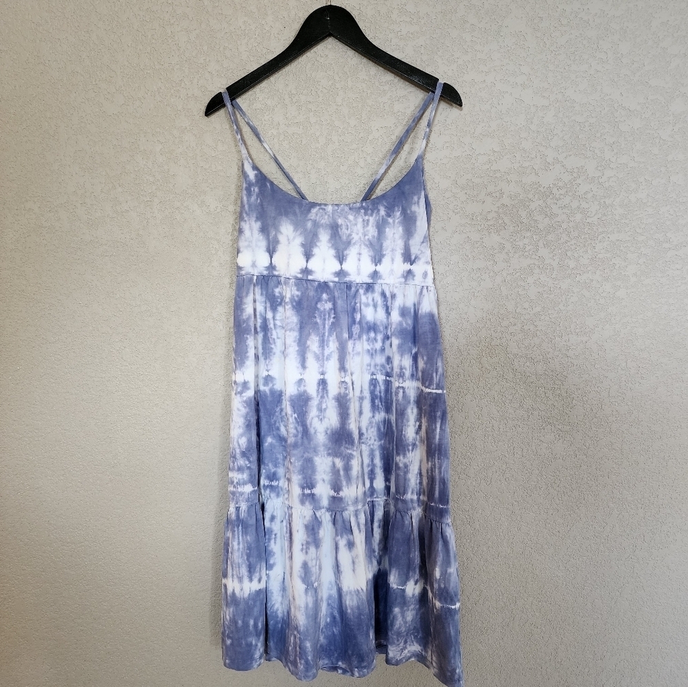 Gap Tie Dye Flowy Dress Size Large New With Tags
